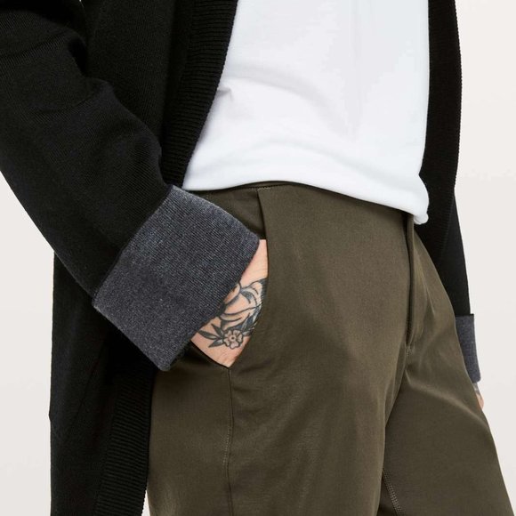 Lululemon NWT Reverse Me Wrap - Size 12 - Black / Heathered Deep Coal - Picture 5 of 7